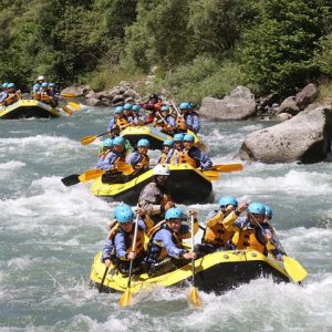 rafting family on Noce river Italy - River Rafting for Families