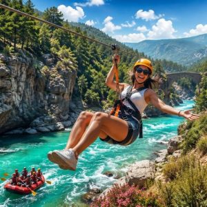 River Rafting, Ziplineing & Quad Safari with Transfer from Belek - Photo 1