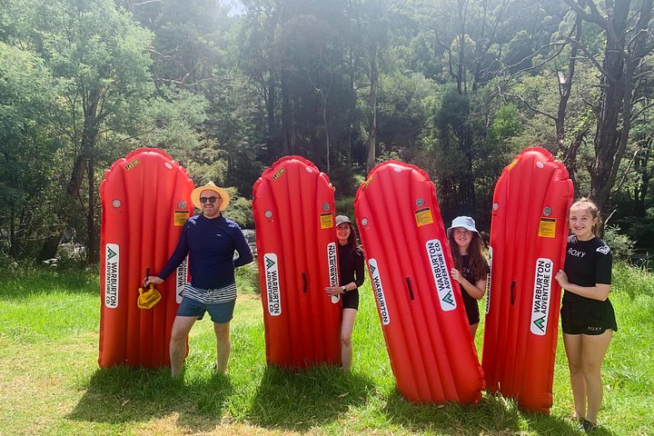 Fun for the whole family - Self-Guided River Sledding Adventure on the Yarra River