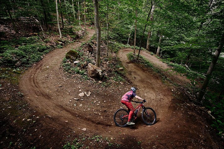 Rafting Trips include access to our mountain bike park - Ottawa River Low Intensity Rafting Day Trip