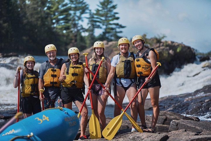The perfect low intensity for first timers or non swimmers - Ottawa River Low Intensity Rafting Day Trip