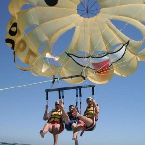 Parasailing Adventure above the Gulf of Mexico - Photo 1