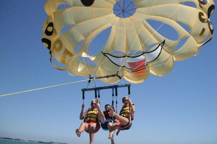 Parasailing Adventure above the Gulf of Mexico - Photo 1