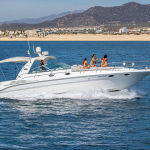 Luxury 42' Yacht Tour in Cabo for Snorkeling and Sunset - Photo 1