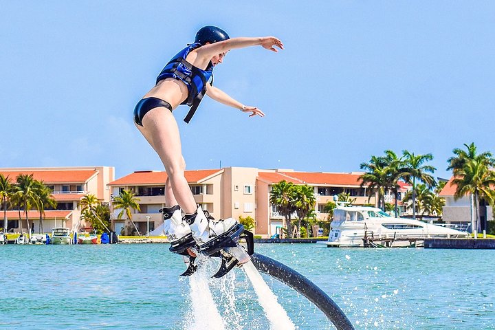 Kids friendly - Flyboard activity in Cancun. Includes Training and Equipment