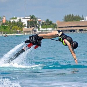 Enjoy flyboard sports - Cancun Flyboard Tour at Nichupté Lagoon Top Water Sport Adventure