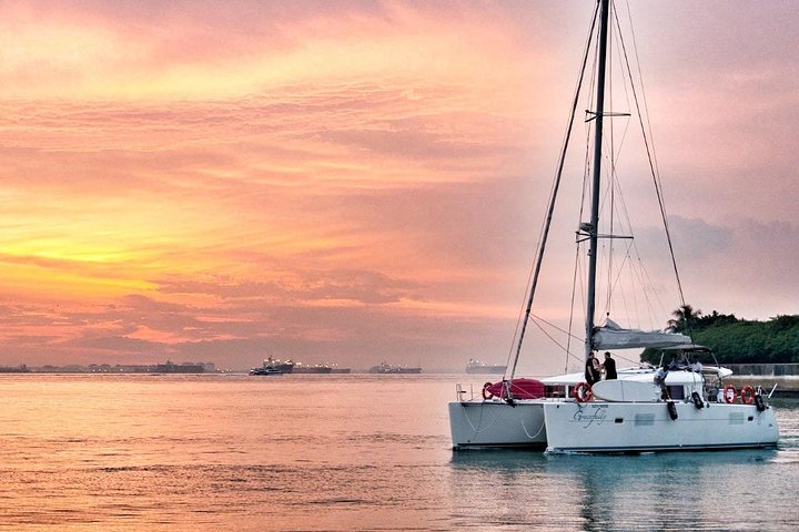 Sunset Cruise to St John's Island - Singapore Sunset and Morning Cruise On A Luxury Catamaran
