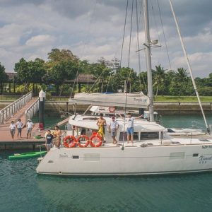 Relax and recharge on our spacious 40ft catamaran - Singapore Sunset and Morning Cruise On A Luxury Catamaran