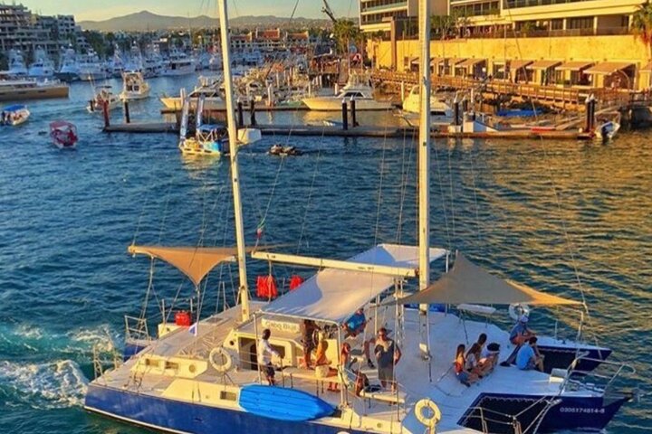 great tour in a great catamaran - 2 Hour Sunset Tour on Catamaran in Cabo San Lucas