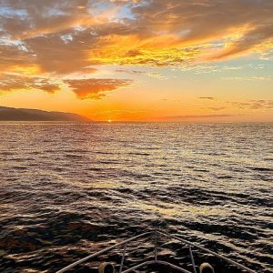 Golden hour views across Banderas Bay — one of the best sunsets in the World. - Puerto Vallarta: Luxury Yacht Sunset Cruise with Premium Open Bar