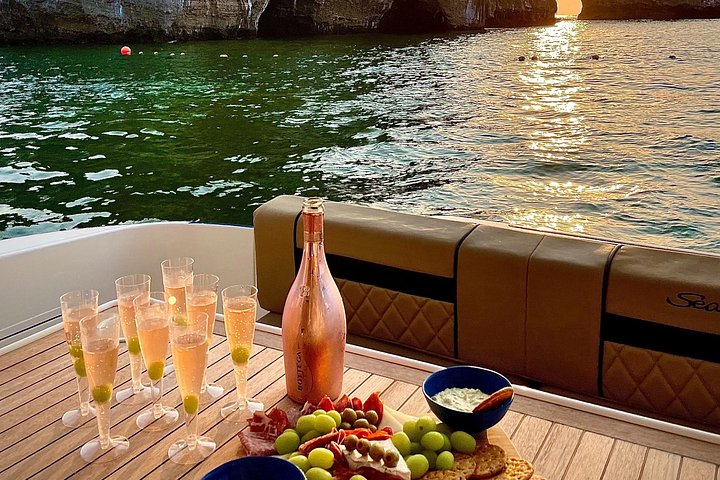 Handcrafted cocktails and fresh appetizers served during our luxury sunset cruise. - Puerto Vallarta: Luxury Yacht Sunset Cruise with Premium Open Bar