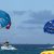 Flight EN Parachute Ascent DE la Baie de Cannes