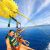 Parasailing in Waikiki from Oahu Hawaii